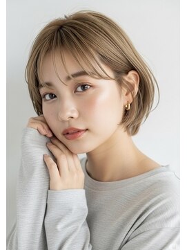 ハピネス 河原町店(Happiness) ショートボブ　顔まわりカット　京都美容室　進詩織