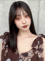 アンドレイ 表参道(andrey) 着物ヘア/大人ガーリー/ダークアッシュ/似合わせカット/表参道