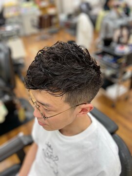 縁(eN) ツイストスパイラル×ツーブロックショート