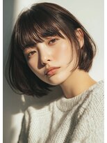 バイエイト(X８)&nbsp;シンプル切りっぱなしぷっつりボブ