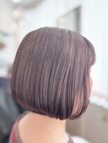シュヴー 築地(CHEVEUX)&nbsp;明るい白髪染め/白髪ぼかし/ボブ/40代/50代/60代/