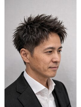 ジェットブラックキューサンロク(JET BLACK 936) ビジネススタイル/カスタムアップバンク