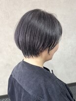 エンクス(enx)&nbsp;大人ガーリー/ダークアッシュ/似合わせカット/鶴ヶ峰SK311