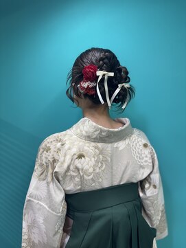 リエラ 新宿(RIERA) 袴着付け＆ヘアセット