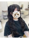 編み上げハーフツイン/ハーフツインテール/ヘアメ