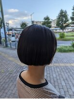 オーガニックエコ 川越(organic+eco)&nbsp;10代20代かわいい切りっぱなしボブカット