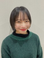 エトワールプラス レイヤーボブ 暗髪