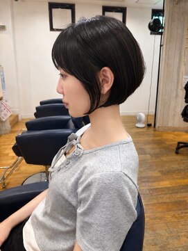 ラパンセ ブルー(LA PENSEE BLEU) 小顔×盛れる顔周り×ショートボブ