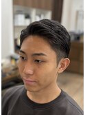 好印象！ビジネスマンツーブロックショート<虎ノ門>理容室