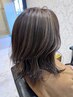 カット＋デザインハイライト＋トリートメント