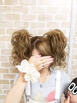ヘアセット専門店 ナゴミ 渋谷店(nagomi)&nbsp;盛りツインテール