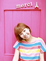 フォトスタジオ アンド ヘアメイク ニコメルシー(photo studio hair make nico merci)&nbsp;nico merci ハイトーンボブ
