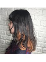 リー 東三国(Lee)&nbsp;インナーオレンジ×モカブラウン