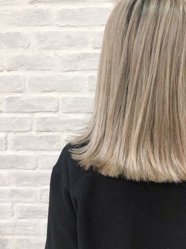 ラルマミット(lalma mit) 【ことりベージュ】スノーベージュ【ケアブリーチ】