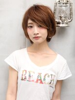 オーブ ヘアー ビーヴ 調布店(AUBE HAIR beve)&nbsp;丸みがキレイなショートでノーブルな知的美人に