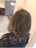 【ar hair店長白井】シフォンベージュ