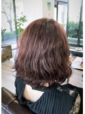 パーマ風レイヤーボブ