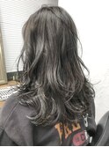 ブリーチレスWカラーダークグレイジュ【池袋/20代/30代/40代】