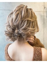 ヘアセット ナゴヤ ラビット(hair set NAGOYA RABBIT) アップスタイル