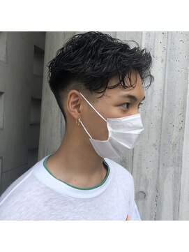 リバレッジ 広尾(Leverage) メンズパーマスタイル