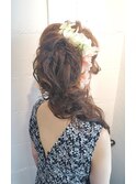 大人女性の サイドテール ヘアアレンジ・2
