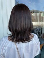 ノイ(neu)&nbsp;毛先軽め外ハネスタイル【静岡/髪質改善/デザインカラー】
