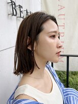 ビュートリアム 広尾(BEAUTRIUM)&nbsp;20代30代40代◎切りっぱなし×大人ナチュラルボブ