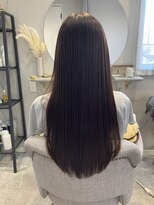 モンヘアー(mont hair)&nbsp;髪質改善トリートメント、縮毛矯正で艶髪へ