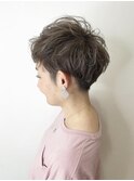 ペールベージュショート