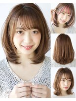 アフロート ルヴア(AFLOAT RUVUA)&nbsp;耳掛けも小顔★大人可愛い【ひし形＆くびれ】簡単2wayヘア　京佳