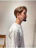 high beige×men's short《KAZUKI》