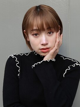 キサイ バズ(kisai BUZZ) kisaiBUZZ＊西川史浩 コンパクトボブ×ナチュラルブラウン