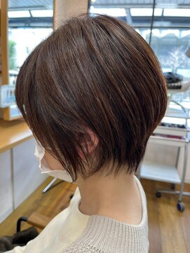 モーラ サロン 高石店(MOLLA) 丸みショート！/大人ショートボブ/20代30代40代