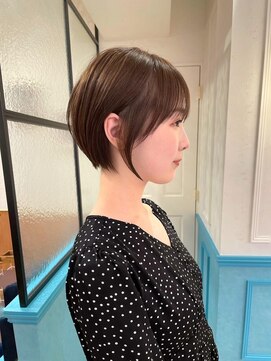 ロンドソレイユ 池袋(Lond soleil) ショート/前髪/レイヤーカット/グレーベージュ/髪質改善[池袋]