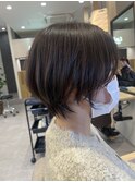 仙台長町発上品×小顔丸みレイヤーショートボブが得意な美容室◎