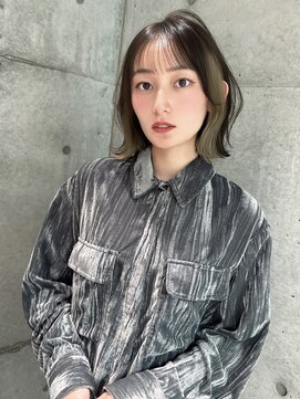 ロンド ジュルード 名古屋(Lond jeloud) ミディアム 前髪カット オージュア 前髪カット学割U24 54