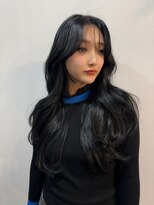 オリジンアド(ORIGIN+)&nbsp;dark navy / レイヤーカット / 顔まわり