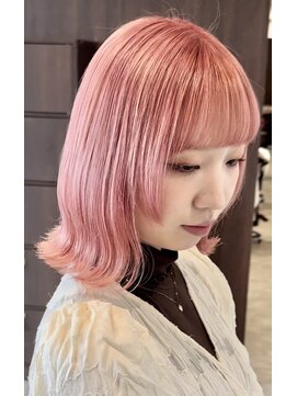 ビスポーク(BESPOKE) 淡い系ピンクティー