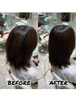 アース 新越谷店(HAIR&MAKE EARTH) 髪質改善ストレート