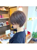 30代/40代／50代/ハンサムショート/大人女子/大人ショート