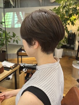 ノル(Knoll) マッシュショート/ショートボブ/ショート/アッシュカラー[銀座]