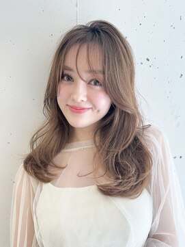 ヘアラウンジ ビーチ 青山 外苑前(hair lounge BEACH) ナチュラルやわらかベージュカラーレイヤーカット