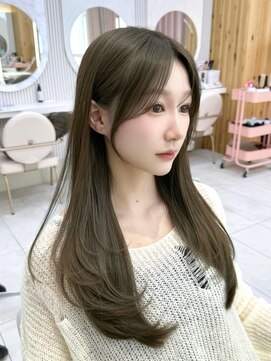 アマトウキョウ アユンチェ(AMA TOKYO×AYUNCHE) 韓国ヘア/韓国スタイル/縮毛矯正/髪質改善/レイヤーカット