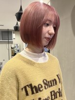 コージーベルベット(Cosy Velvet) ピンクボブ！