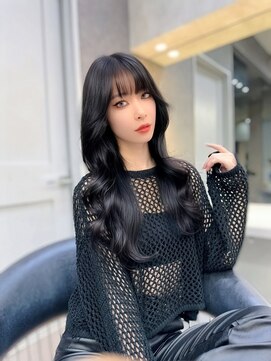 ロンドガーネット 池袋(Lond garnet) イメチェン外ハネボブ美髪ワイドバングレイヤー縮毛矯正/大宮