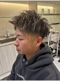 白ベージュハイライト