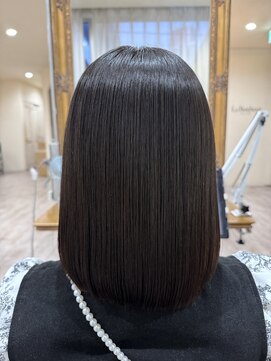 ラボヌールヘアーノーブル 新越谷店(La Bonheur hair noble) 極上髪質改善/美髪ストレート【美髪】【イメチェン】