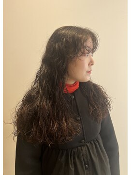 シアン 矢場町店(CYAN.) 湿気にも負けないウェーブパーマスタイル！