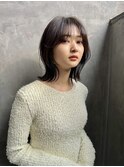 ふわっとしたスタイリングが可愛い♪肩上ボブ