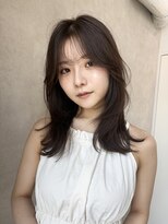 ミューバイケンジ(miu by KENJE)&nbsp;韓国風レイヤーカット/くびれヘア